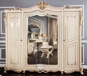 Шкаф 5-ти створчатый Джоконда (крем) в Кургане - kurgan.ok-mebel.com | фото